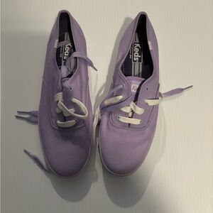 Women’s size 9.5 lavender canvas Keds